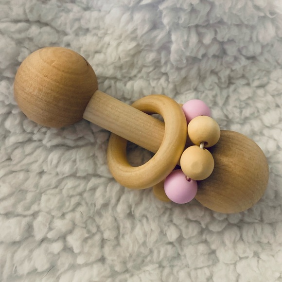 Baby Rattle, Teether, Pacifier Clip - Picture 5 of 8